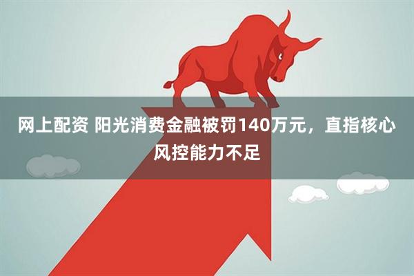 网上配资 阳光消费金融被罚140万元，直指核心风控能力不足